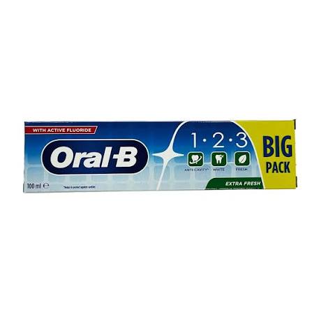 خمیر دندان Oral B سه کاره المانی big pack